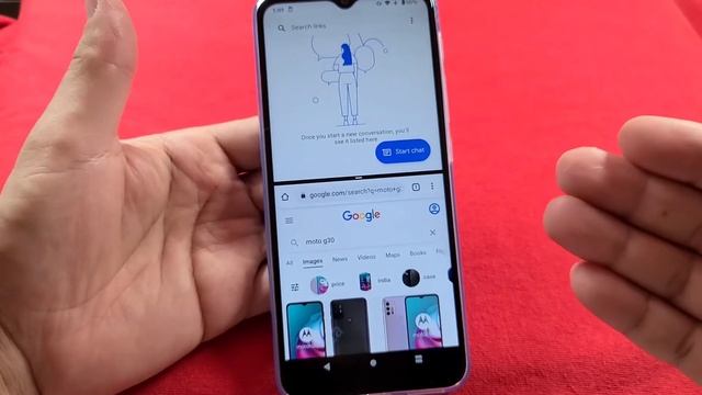how to use split screen mode for Moto G30 phone with android 11
