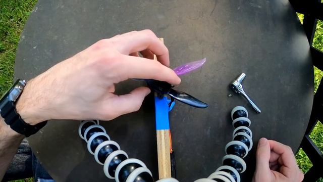 3D Printed Folding Prop Hub For Reusing Broken Propellers - Freestyle FPV TriBlade V1.0