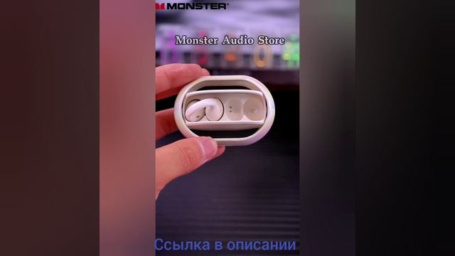 Bluetooth-наушники с микрофоном и зажимом для ушей