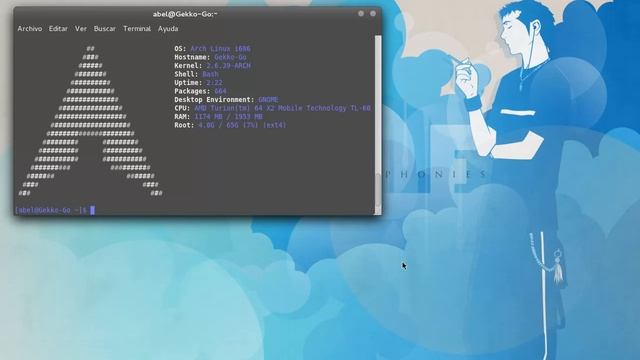 Arch Linux + Gnome 3