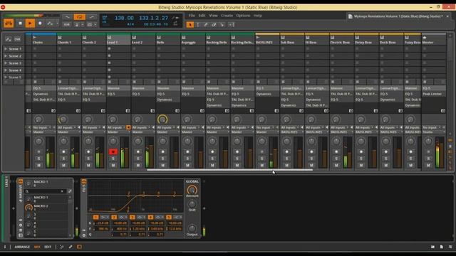 Uplifting Trance Template for Bitwig Studio