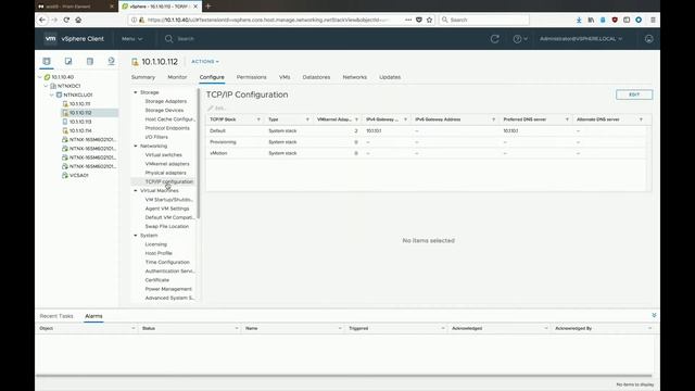 How to disable IPv6 in VMware vSphere vCenter 6.7 using the new HTML5 client