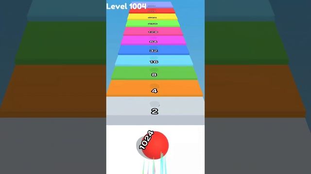 Ball Run 2048 Real Merge ! All Levels Gameplay 1001-1008 androidios