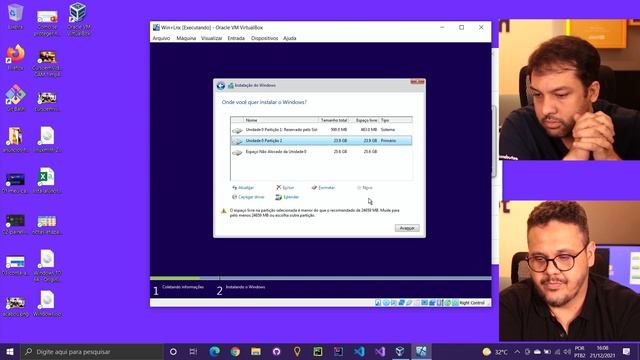 Como instalar Windows e Linux no mesmo computador - Aula 06