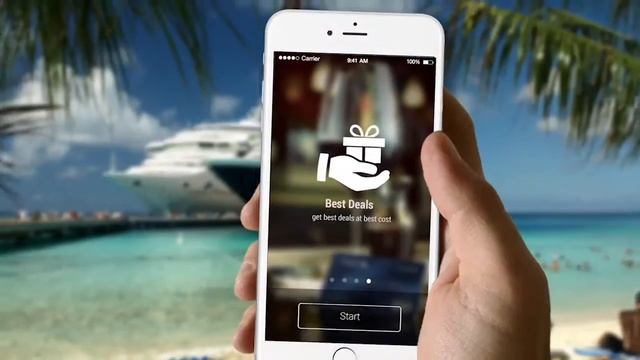 Travel Cruise iOS App UI Design