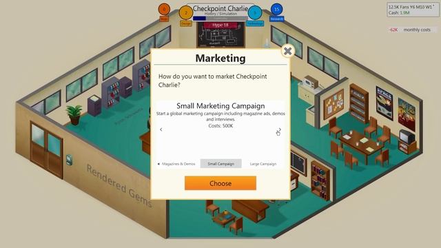 Game Dev Tycoon - Game 11 - Checkpoint Charlie