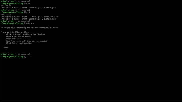 Migrate OPNsense ISC DHCP static mappings to Kea DHCP Service