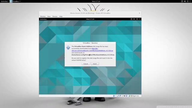 How to install Virtual Box guest additions in Ubuntu Gnome 15.04