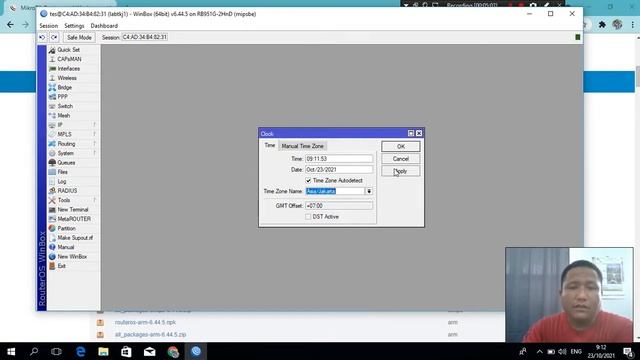 KONFIGURASI NTP PADA ROUTERBOARD MIKROTIK