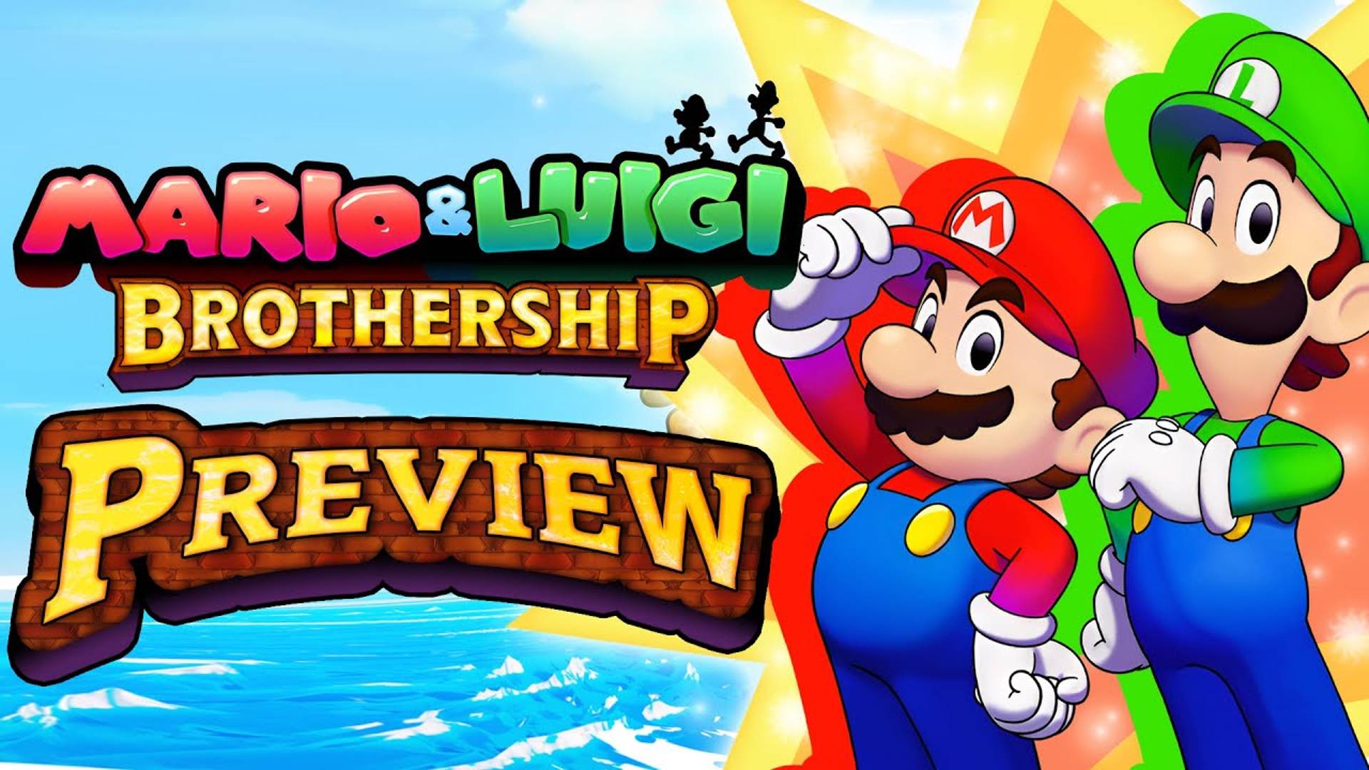 Обзорный трейлер Mario & Luigi Brothership