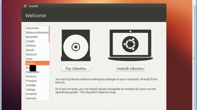 como instalar ubuntu con imagen iso