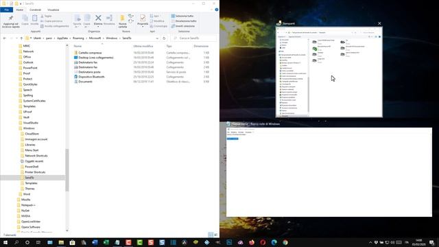 Come aggiungere stampanti fisiche o virtuali nel menù Invia a di Windows