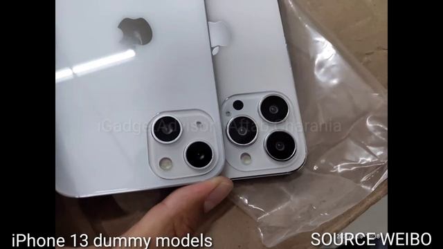 iPhone 13 Dummy Models Leaked