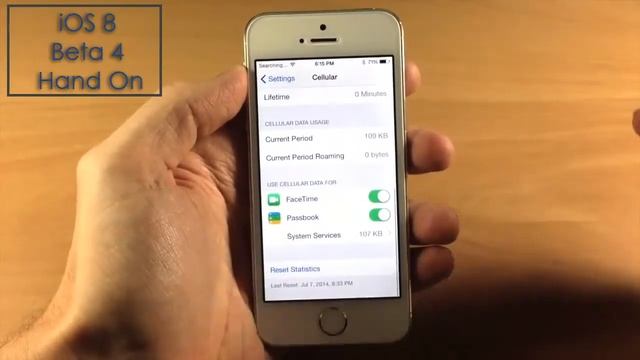 iOS 8 Beta 4 Hand On New App in HD