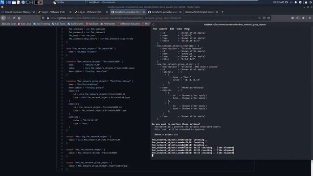 FMC: Terraform and FMC Network Objects and Network Object Groups