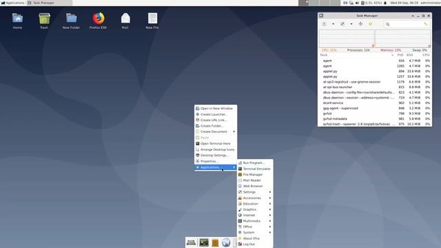 Debian 11 Testing with XFCE 4.14 Run Through