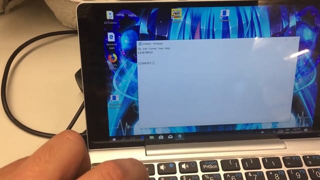 GPD pocket keyboard failure 2