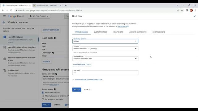 GCP Tutorial-24 | Deploy Apache Tomcat Web Server on GCE 🔥