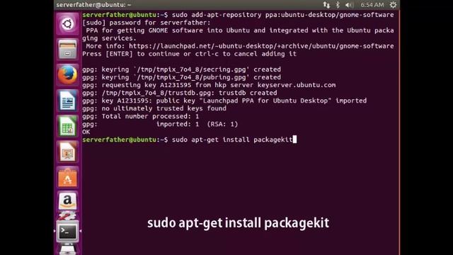 GNOME Installation on Ubuntu 16 04 LTS