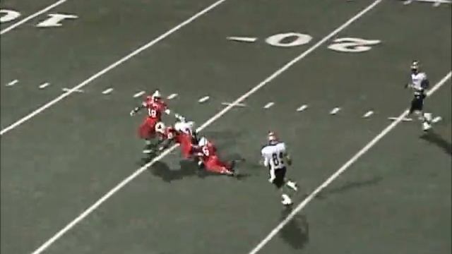 Allen Cummins 2010 football highlights