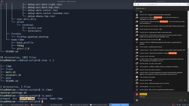 Live Coding #5 - Testando o script de pós-instalação do Debian