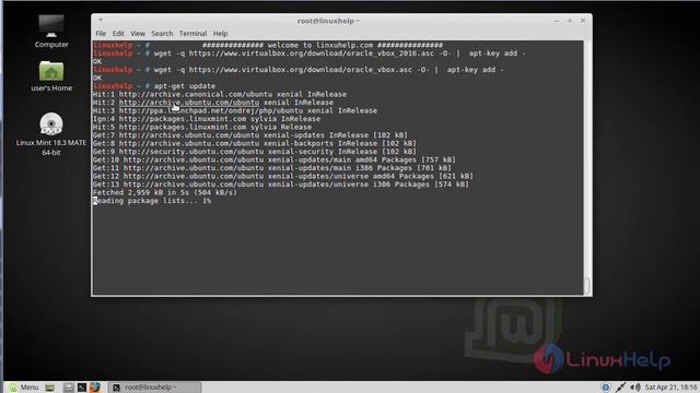 How to install VirtualBox 5.1 on Linux Mint 18.3