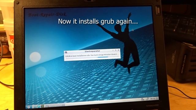 Grub Problem Fehler nach der Installation von MX Linux 19 - Lösung Anleitung Solution Howto