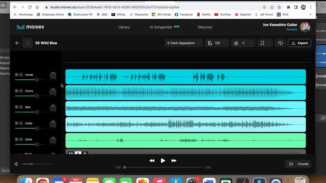 ISOLATE guitar parts for TONE MATCHING using MOISES// Fractal FM3, FM9, Axe III