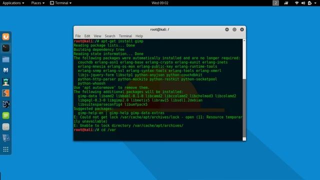 How To Resolve Problem Fix E: Could Not Get Lock Kali Linux 2017.1 100% Work