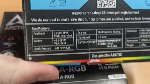 ➡️✅ARCTIC P12 PWM PST ARGB Часть первая!