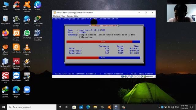 ClearOS : Instalasi Linux ClearOS Server di Virtual Box