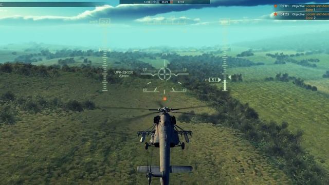 Back2Gaming plays Heliborne on Linux using RX 480 8GB