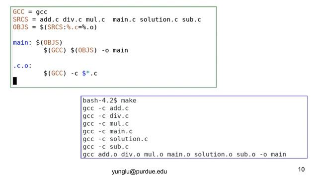 C Programming, Lecture 11, Makefile 02