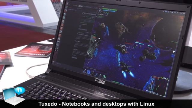 Tuxedo notebook and desktop computers with Linux preinstalled