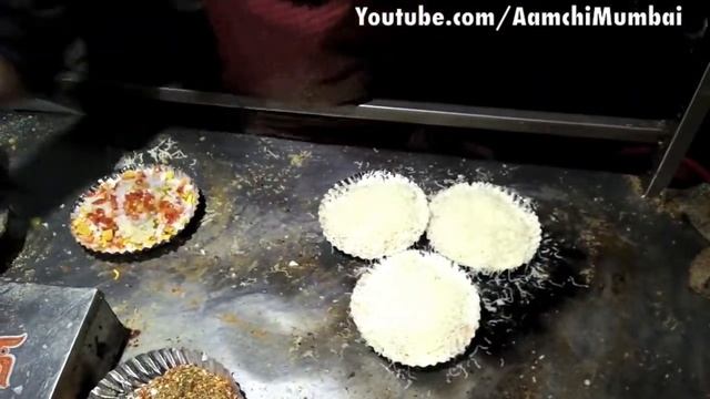 Pizza Sev Puri cooked with FIRE ｜ MOST AMAZING INDIAN STREET FOOD