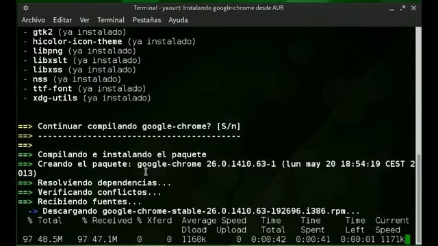 Install Google chrome in Manjaro|Arch linux//Instalar google chrome en Manjaro,arch linux..