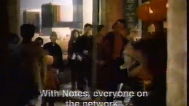 Lotus Notes Commercial 1990's