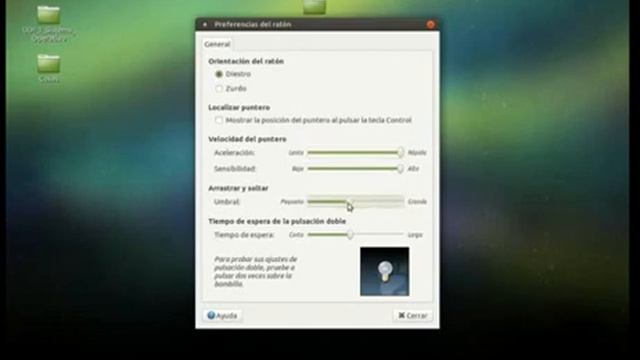 Video tutorial | Configuración del Ratón | Ubuntu Mate 16.04