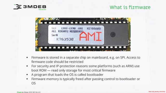 Arch4021: Introductory UEFI 02 01 What Is Firmware