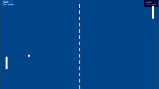 Pong Intel Dual Core Microware OS-9/Linux demo