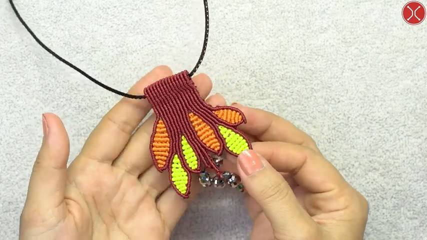 Macrame necklace ｜ How To Make Baobab Macrame Tree ｜ Baobab Tree 🌳 ｜ DIY