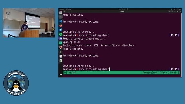LinuxFest Northwest 2023 Minifest: Open Source Wireless Packet Capture on Linux