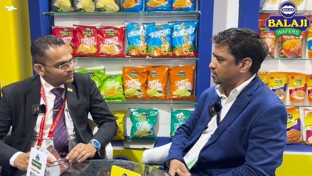 How Balaji Wafers Expanding Global Presence | Export Manager Mr. Shailendra Gaur in Gulfood 2024