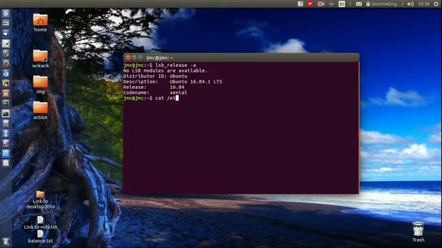 Find Linux version via Terminal [Ubuntu 16.04]