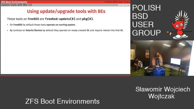 ZFS Boot Environments - BSD-PL July 2018 [2/2]
