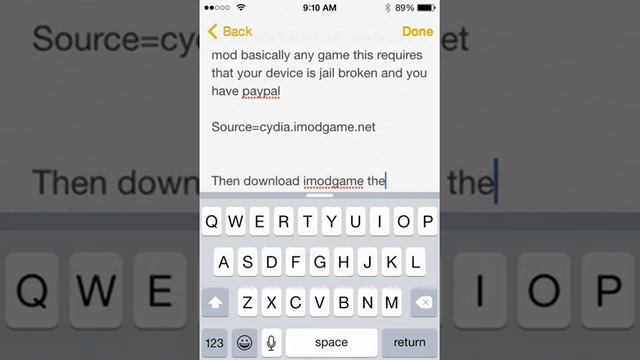 How To Mod Any Game IOS Jailbreak/PayPal Only