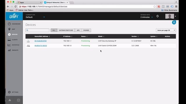 Ubiquiti Unifi Controller (v4.8) CloudKey Setup