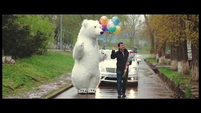 Мишка на выписку из роддома