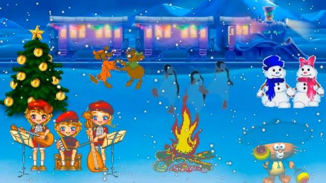 футаж зимний