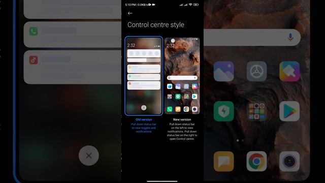 MiUi 13 Control Center Style। How to Change miui 13 Enable control center। Control Center change 💥